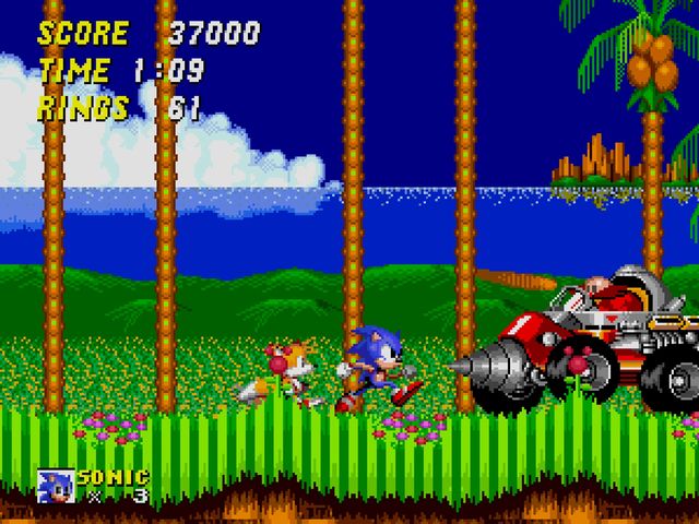 Sonic The Hedgehog 2 (Mega Drive, 1992)