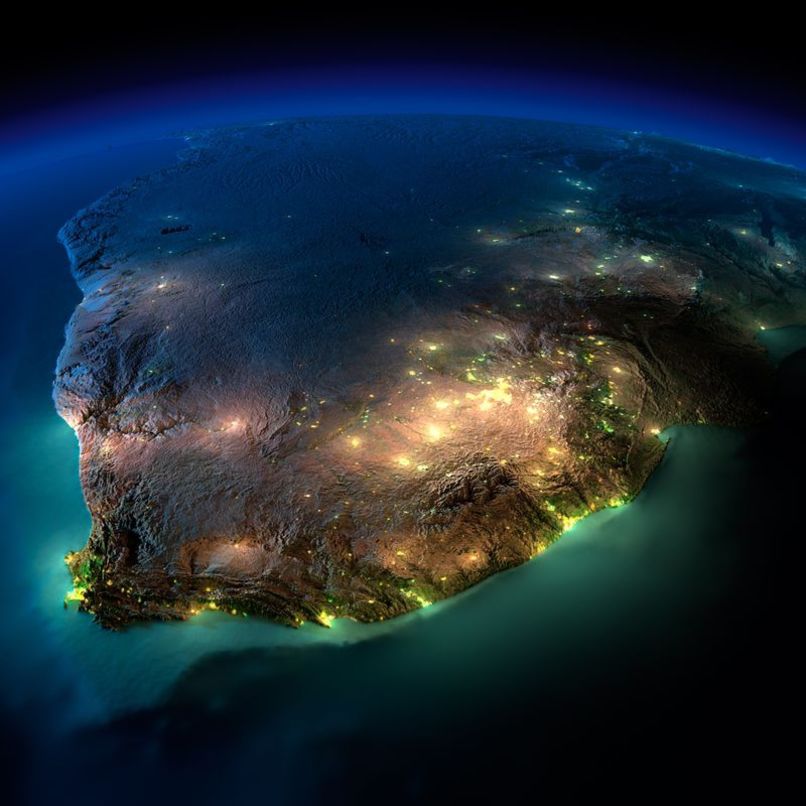 Beautiful Night Time Shots of Earth Courtesy of NASA