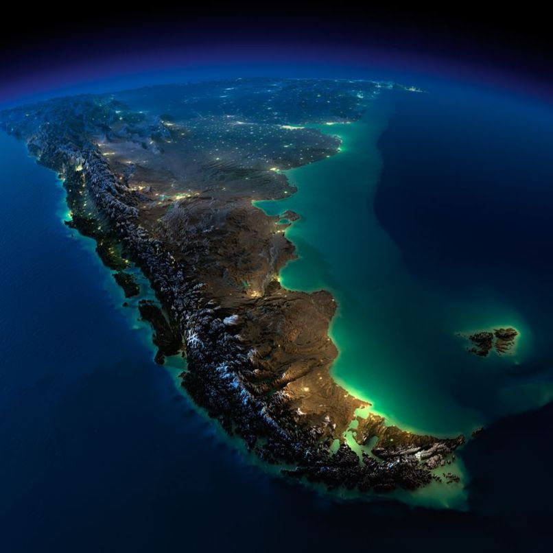 Beautiful Night Time Shots of Earth Courtesy of NASA