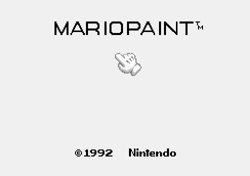 mario paint - Mariopaint 1992 Nintendo