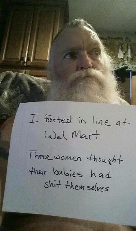 walmart fart - I farted in line at Wal Mart Three women thought their babies had shit themselves