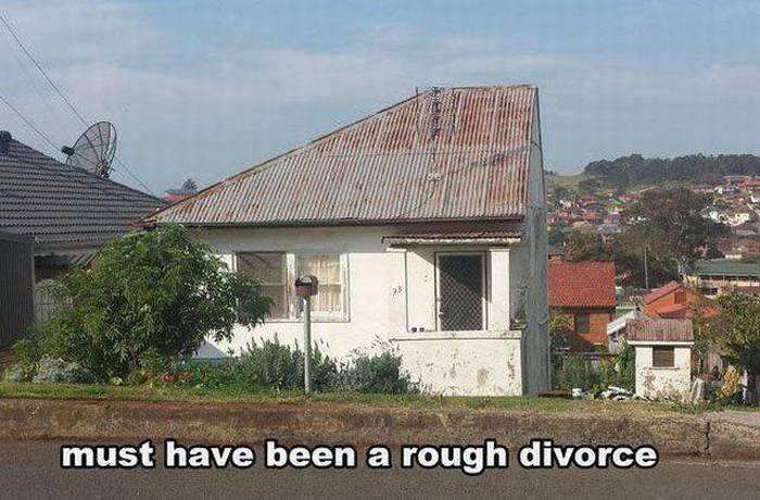 must have been a rough divorce - must have been a rough divorce