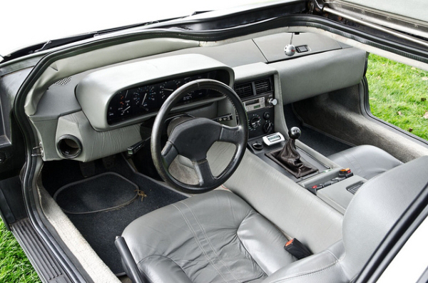 When the DeLorean first came out it only had one option, an automatic transmission. Talk about fancy!