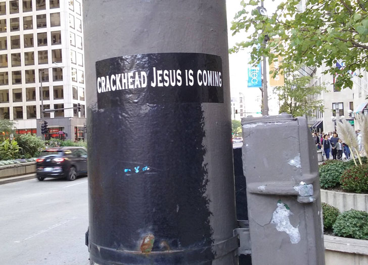 street - tec Crackhead Jesus Is Coming