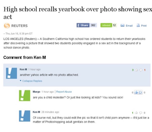 best ken m quotes - High school recalls yearbook over photo showing sex act Reuters 302 retweet 12 Email Print Thu Jun 16, Et Los Angeles Reuters A Southern California high school has ordered students to return their yearbooks after discovering a picture 