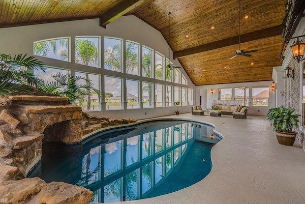 And when you make it past the lagoon-style indoor pool, you’ll run right into the secret room…