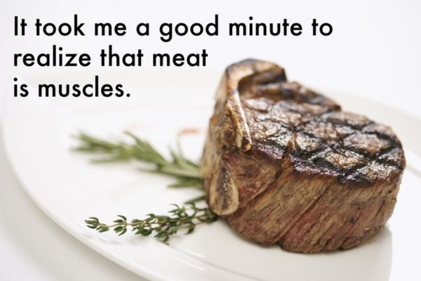 take stock in children - It took me a good minute to realize that meat is muscles.