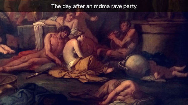 mythology - The day after an mdma rave party