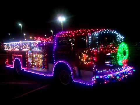 fire truck christmas lights - .
