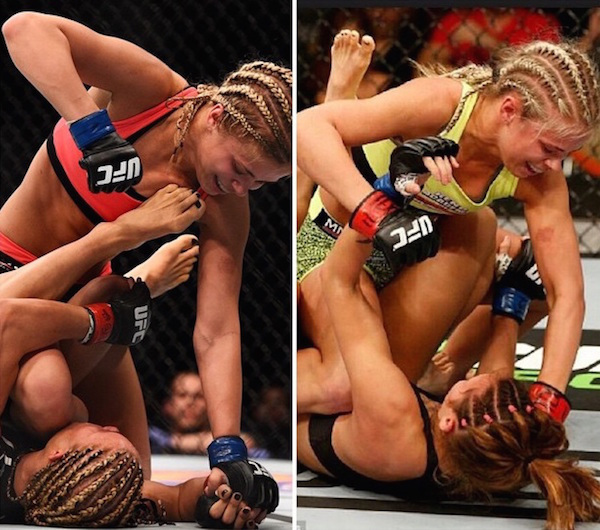 Model quits day job to pursue UFC title!