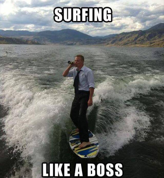 water transportation - Surfing A Boss