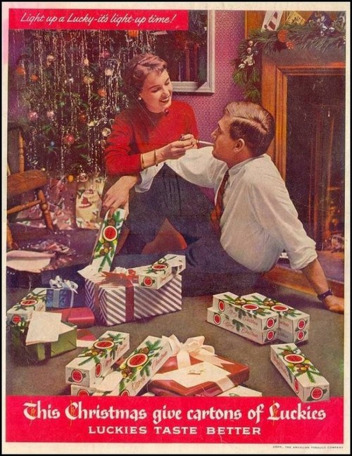 Vintage Christmas ads that have been long-forgotten