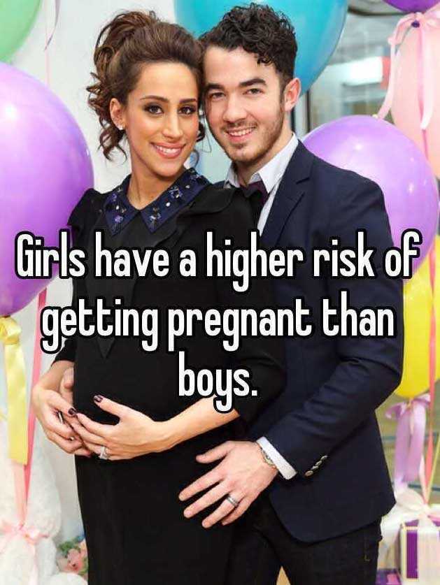 friendship - Girls have a higher risk of getting pregnant than boys.