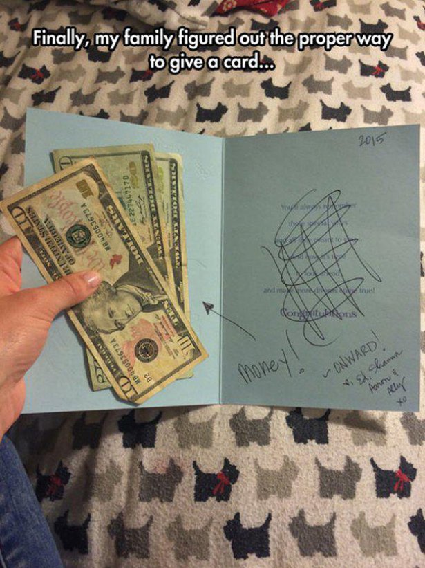 money gift funny - Finally, my family figured out the proper way to give a card... 2015 2227447170 United States Op.De Mb 10053673 A Suivtoce ly Set Yoyo and mor e ! Nb Q0053673 A money Onward sisl shama Anme Ally