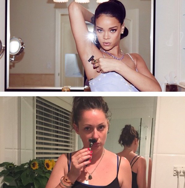 This Woman Is Recreating Ridiculous Celeb Instagram Pictures