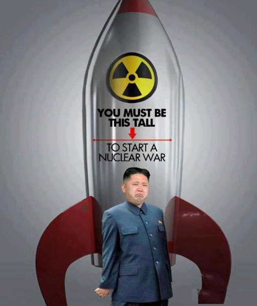 you must be this tall to start a nucle - You Must Be This Tall To Start A Nuclear War