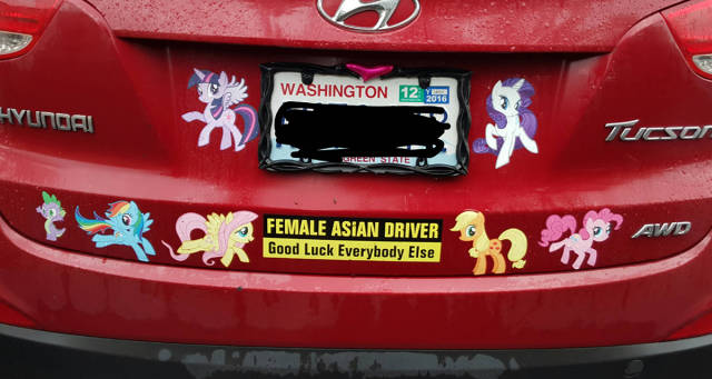 random pic t shirt - Washington 12 Lyundai Tucsot. Emale Asian DRIVER2 Female Asian Driver Good Luck Everybody Else Awd 7 Am