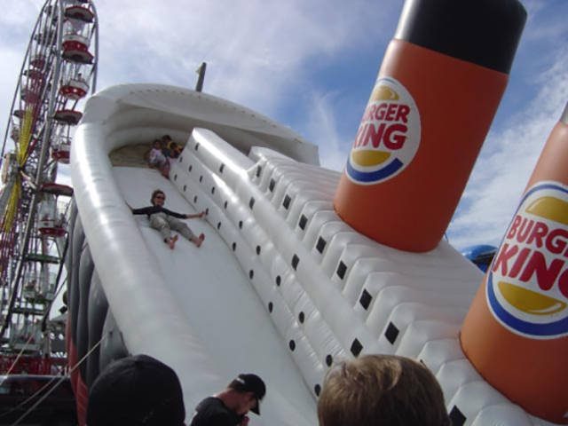random pic burger king titanic slide