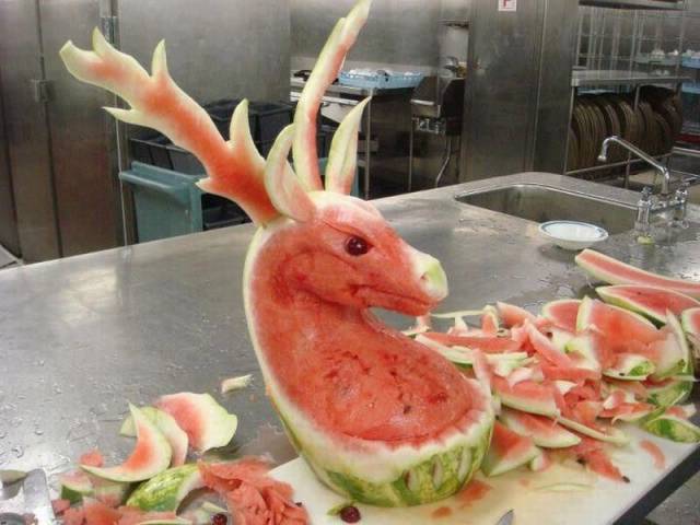 deer watermelon