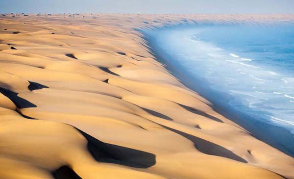 namib desert meets sea