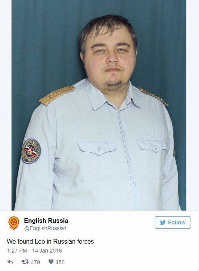 russian leonardo dicaprio - English Russia Russia1 We found Leo in Russian forces h 47 479 486
