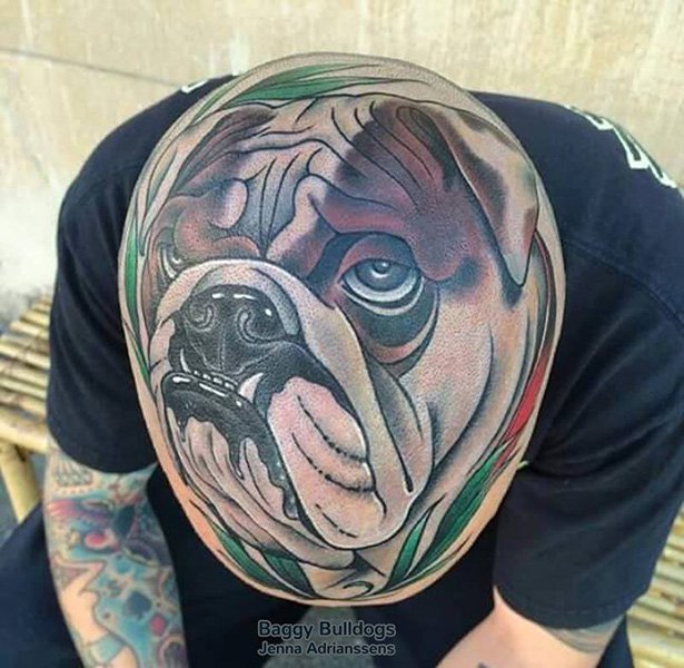 bulldog tattoo - Hida Baggy Bulldogs Jenna Adrianssens
