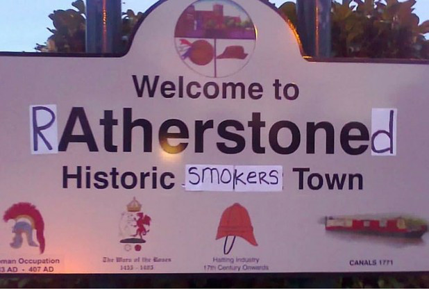 atherstone sign - Welcome to RAtherstoned Historic Smokers Town man Occupation Bad . 407 Ad Haming Industry 17h Century Onwards Canals Itt