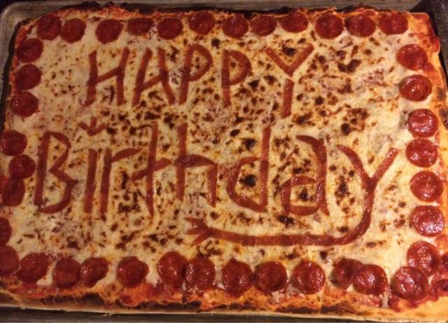 happy birthday pizza meme