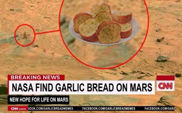 random pic garlic bread memes - Breaking News Nasa Find Garlic Bread On Mars Can New Hope For Life On Mars Cnn.com .ComGarlicbreadmemes Facebook.ComGarlicbreadmemes Facebook.ComGari