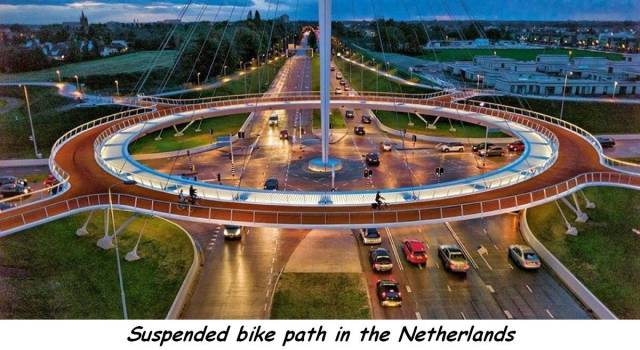 random pic eindhoven bike roundabout - Suspended bike path in the Netherlands