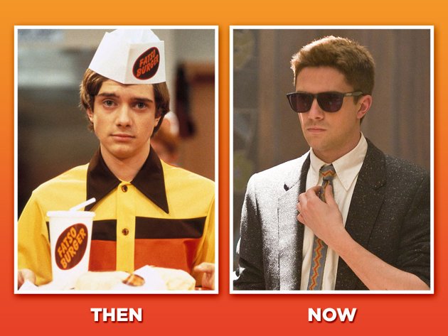 70s show eric forman - Then Now