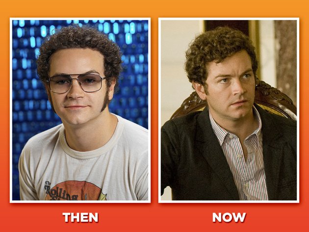 70s show then and now - Then Now