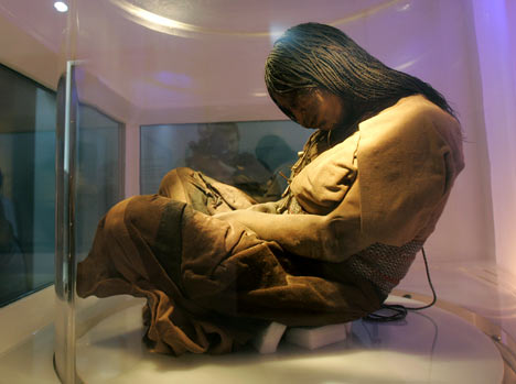 Although the mummies captured headlines when they were found, officials here decided to open the exhibit quietly, without any of the fanfare or celebration that might have been expected. “These are dead people, Indian people,” said Gabriel E. Miremont, 39, the museum’s designer and director. “It’s not a situation for a party.” The cloth, pottery, and figurines buried with them have been meticulously thawed and preserved and are also on display.They traveled hundreds of miles to and from ceremonies in Cuzco, and were then taken to the summit to die. It is said that only healthy, beautiful children who were considered perfect physically, were chosen for sacrifice. This was supposed to be a great honor to be chosen among the Inca civilization. According to Inca beliefs, the children did not die, but went on to join their ancestors to watch over their villages from the mountaintops like angels.