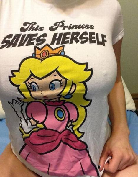 funny t shirt - Pris Princess Saves Hersele