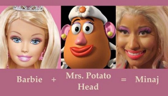 nicki minaj barbie potato - Barbie Mrs. Potato Head Minaj