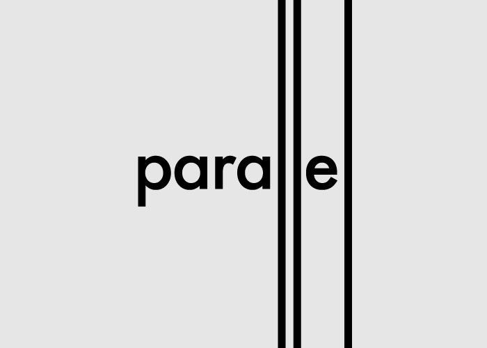 Calligram one word calligram - parallel