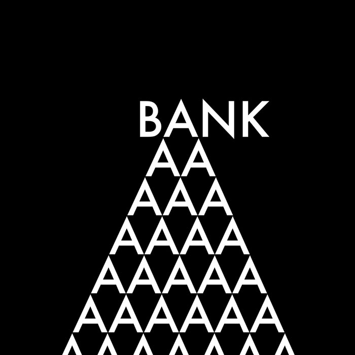 Calligram hidden meaning - Bank Aa