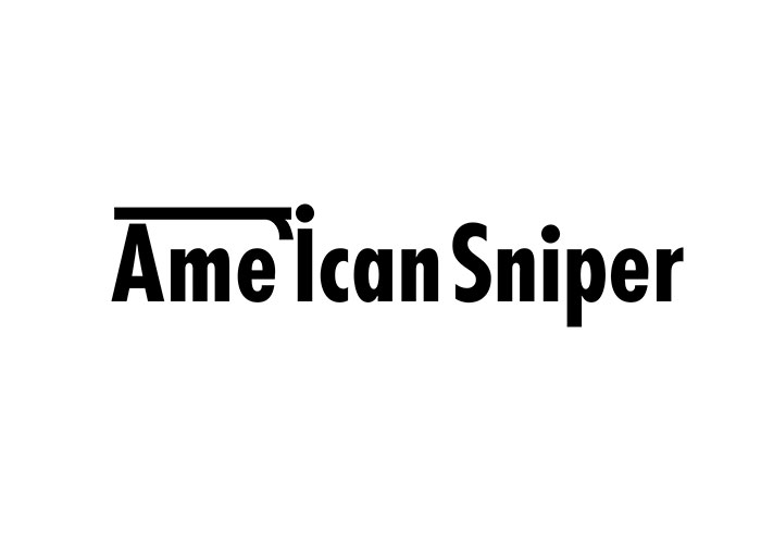 Calligram angle - Ameican Sniper