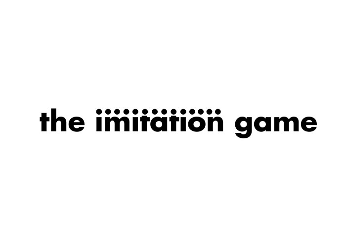 Calligram graphics - the imitation game