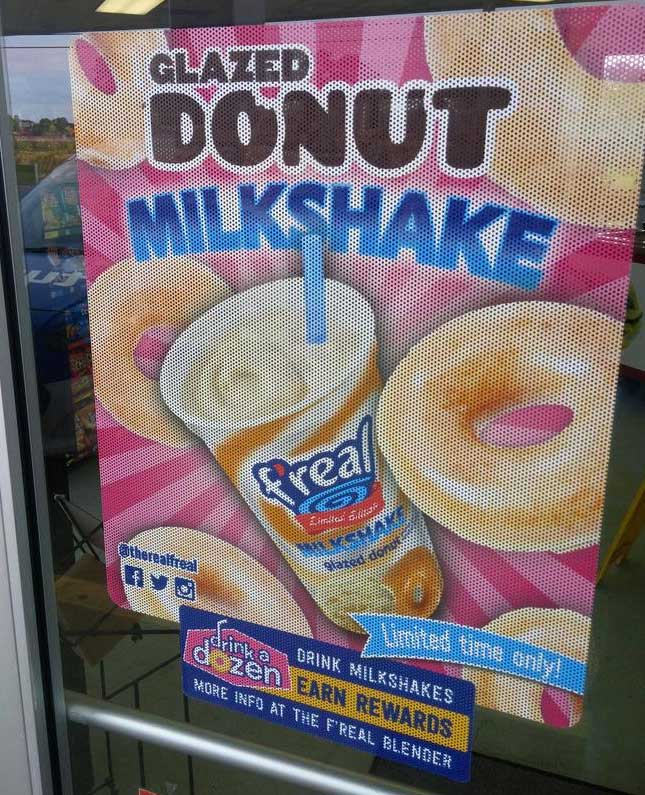 f real - Glazed 888888 Donut Milkshake 88 din Id zen Earn Rewards Wore Info At The Freel Blender Orink Milkshakes