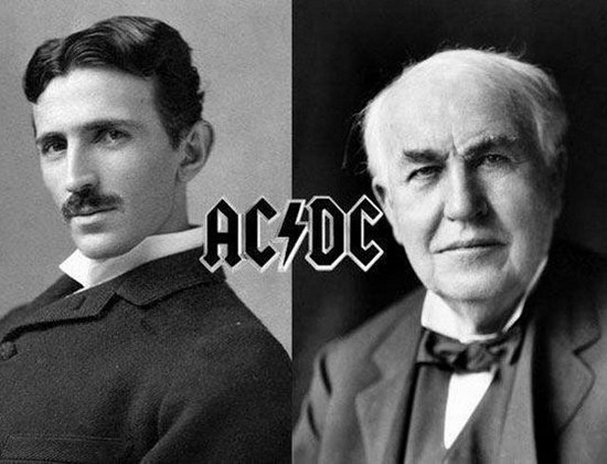 nikola tesla ac dc - AcDc