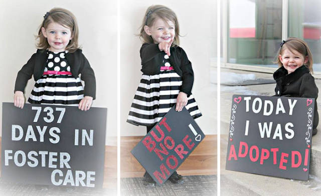 kids before and after adoption - 1 737 Days In Foster Care Today I Was Adopted! Por