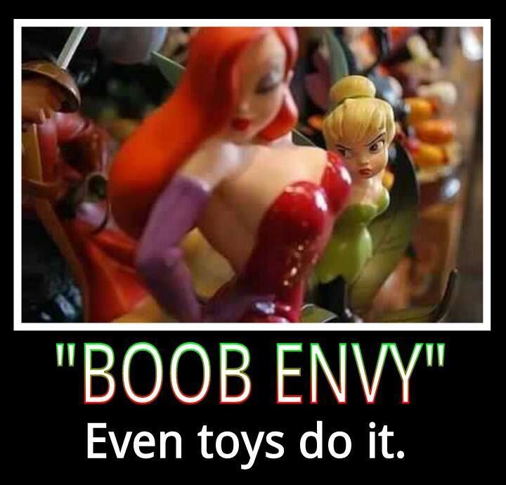 disney characters big boobs - "Boob Envy" Even toys do it.