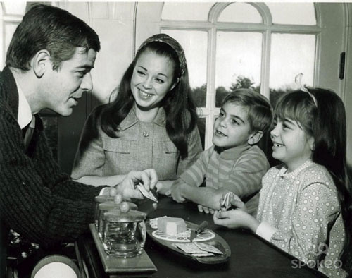 George Clooney was the spitting image of his father at 7 years old in 1968