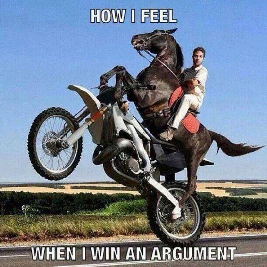 feel when i win an argument - How I Feel When I Win An Argument