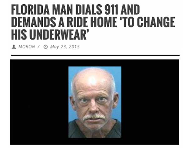 24 Most Insane Florida News Headlines Of All Time