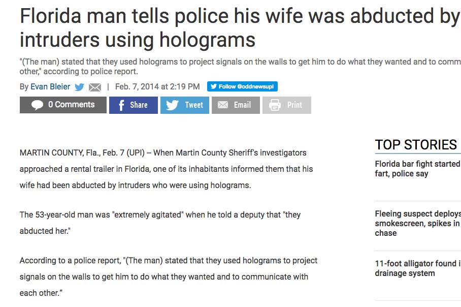 24 Most Insane Florida News Headlines Of All Time