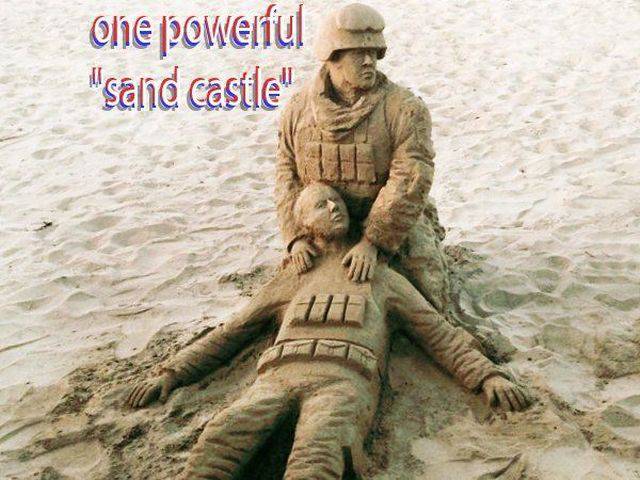 sand - Che powerful "sand castle"