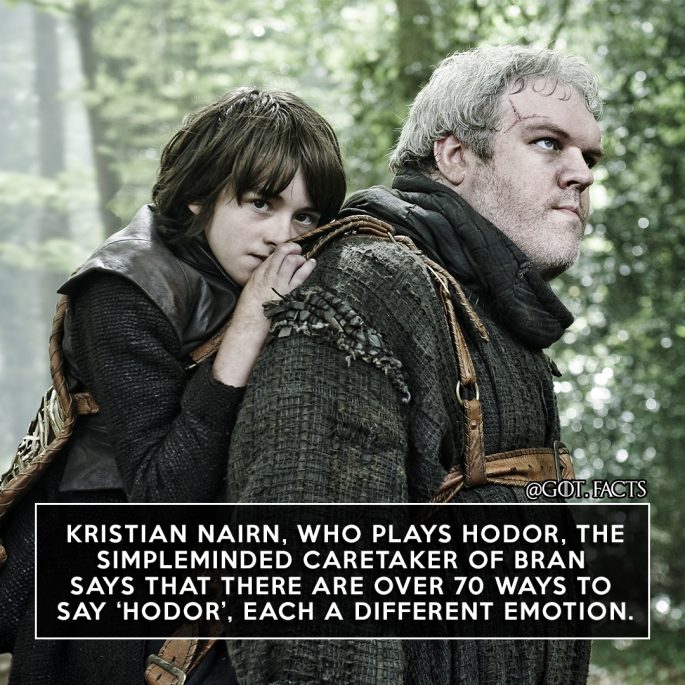 Interesting And Fun Game of Thrones Facts