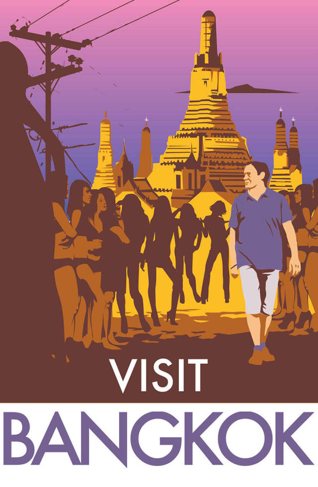 Man Creates Honest Traveling Posters